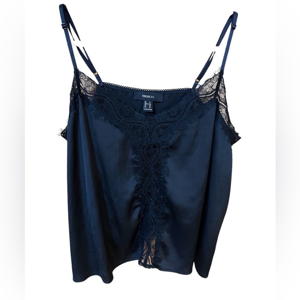 Forever 21+ Lace Black Camisole
